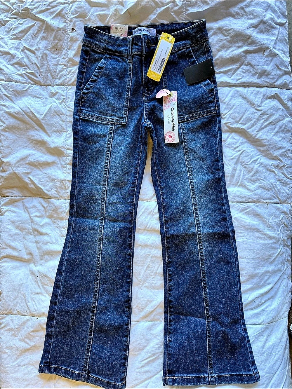 OshKosh B'gosh Girls Size 8 20Blue Flare Jeans NWT